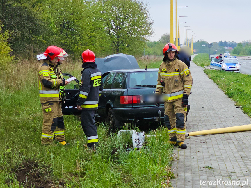 Zdarzenie na Lotników w Krośnie