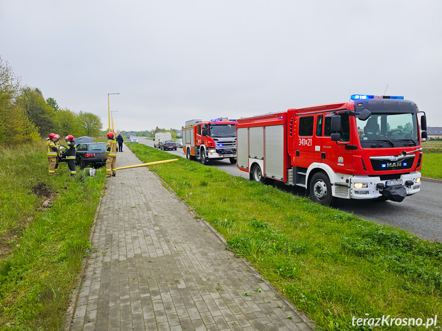 Zdarzenie na Lotników w Krośnie