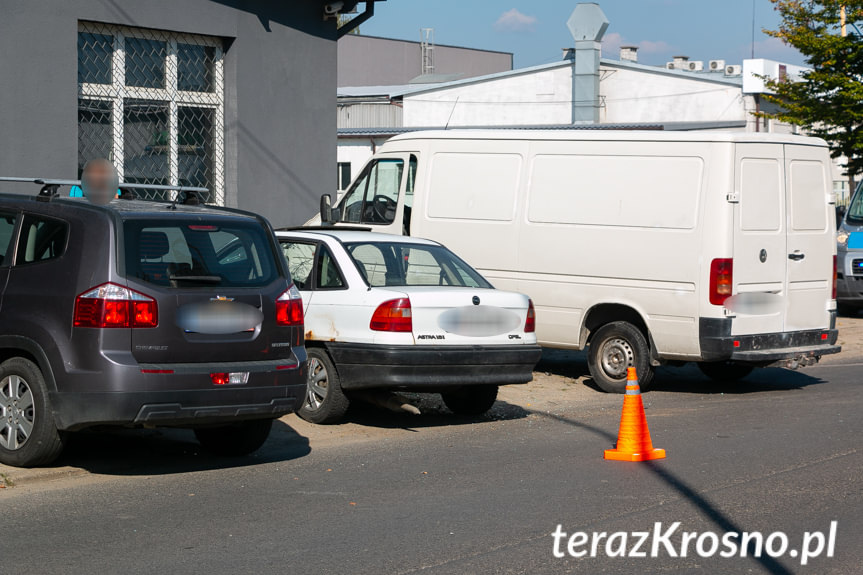 Zderzenie na Pużaka w Krośnie