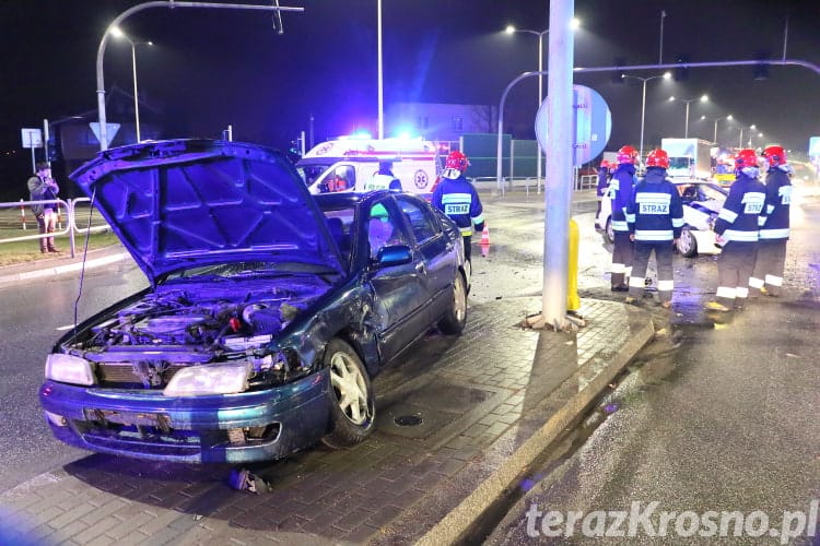 Zderzenie na skrzyżowaniu Grodzka - Podkarpacka