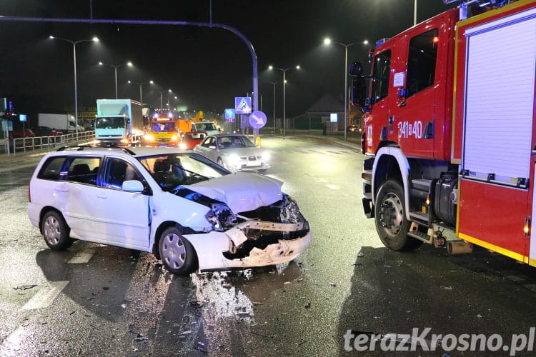 Zderzenie na skrzyżowaniu Grodzka - Podkarpacka