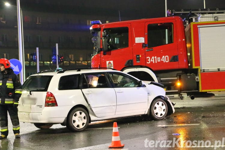 Zderzenie na skrzyżowaniu Grodzka - Podkarpacka