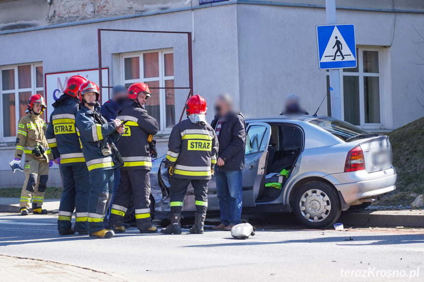 Zderzenie na skrzyżowaniu