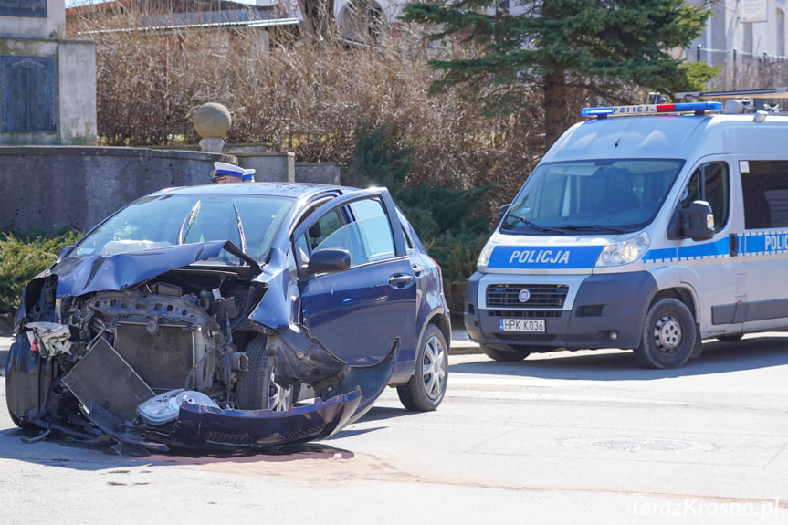 Zderzenie na skrzyżowaniu