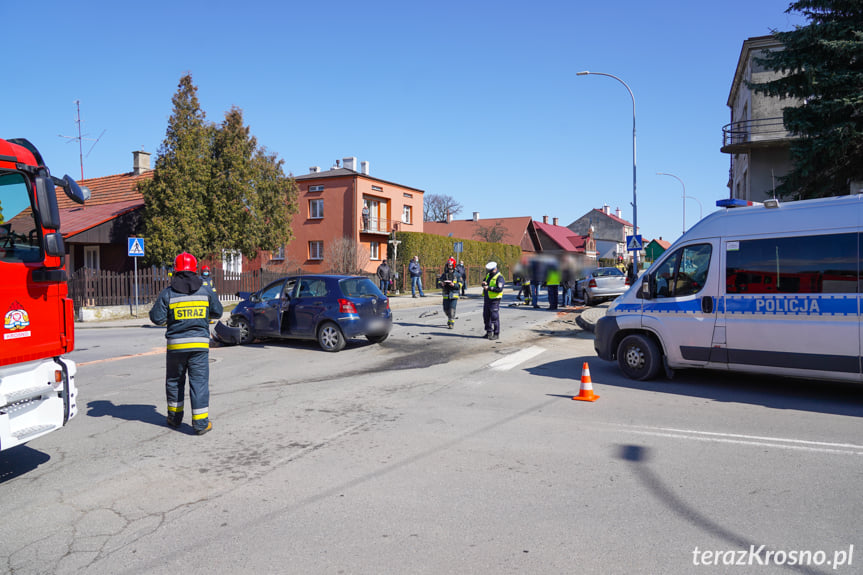 Zderzenie na skrzyżowaniu