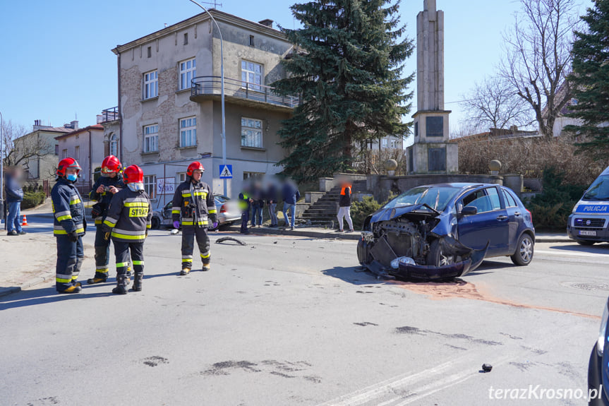 Zderzenie na skrzyżowaniu