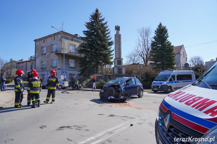 Zderzenie na skrzyżowaniu