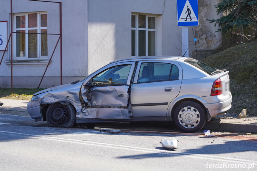 Zderzenie na skrzyżowaniu