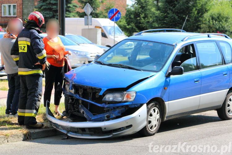 Zderzenie na skrzyżowaniu