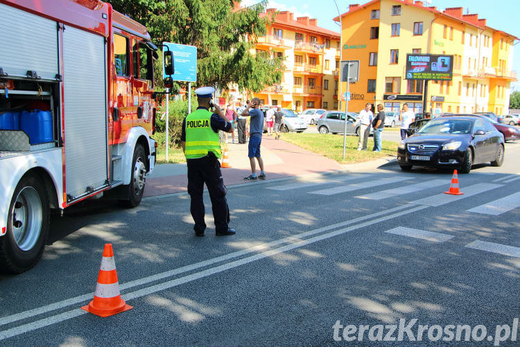 Zderzenie na skrzyżowaniu