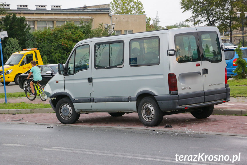 Zderzenie na Tysiąclecia w Krośnie