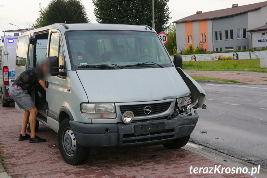 Zderzenie na Tysiąclecia w Krośnie