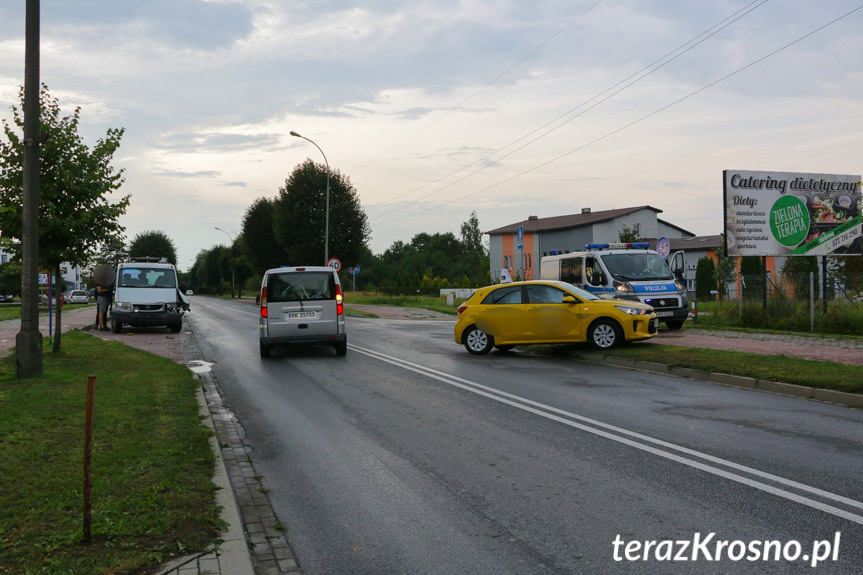 Zderzenie na Tysiąclecia w Krośnie