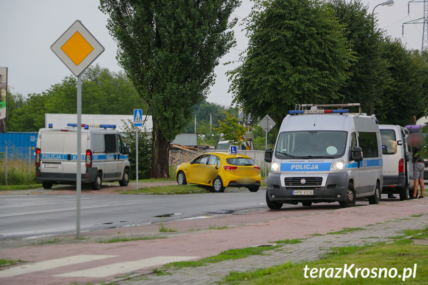 Zderzenie na Tysiąclecia w Krośnie