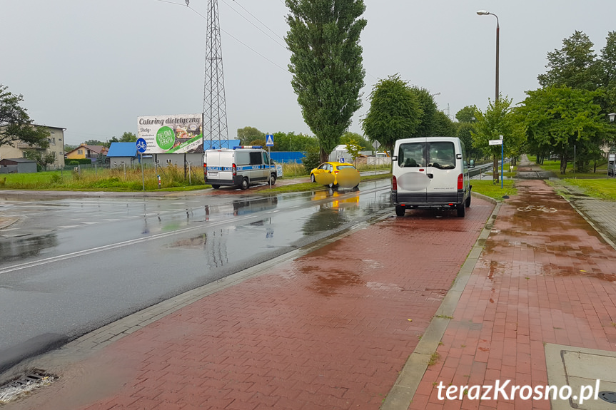 Zderzenie na Tysiąclecia w Krośnie