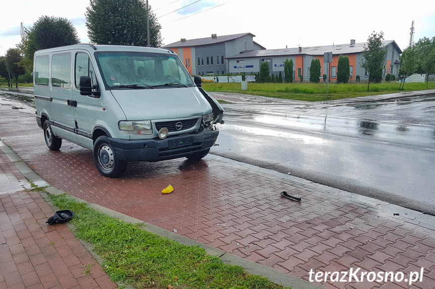 Zderzenie na Tysiąclecia w Krośnie