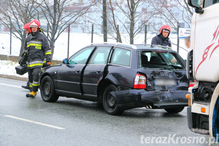 Zderzenie na ul. Podkarpackiej