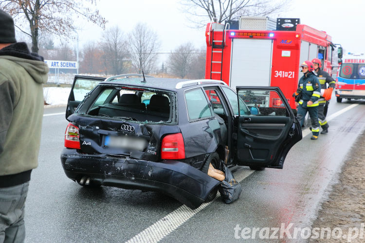 Zderzenie na ul. Podkarpackiej