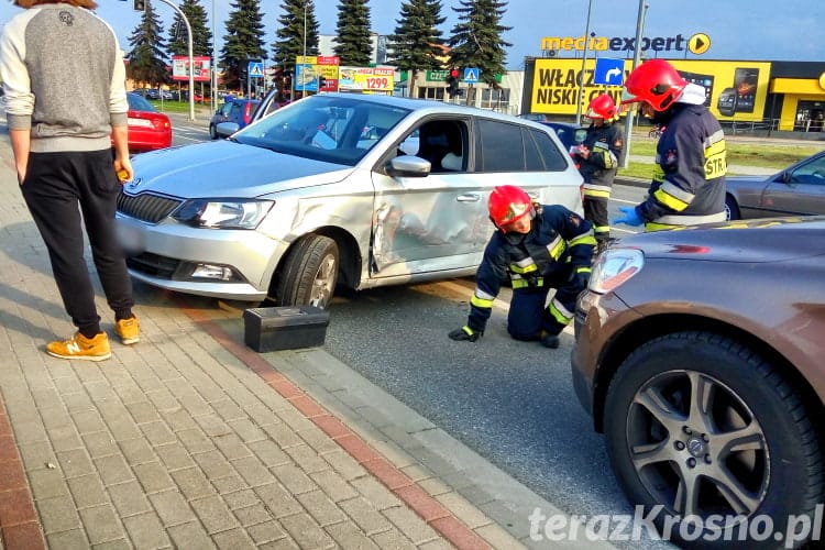 Zderzenie na ul. Podkarpackiej