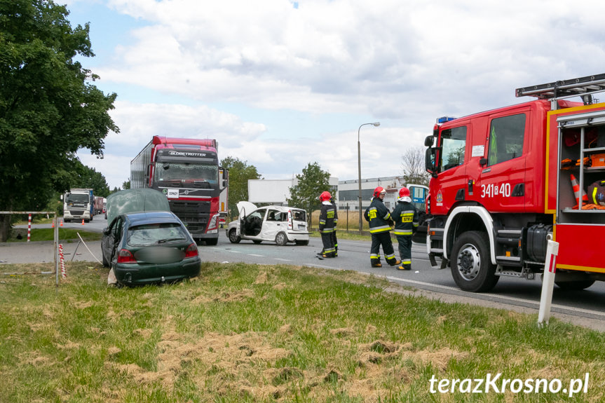 Zderzenie na ul. Podkarpackiej