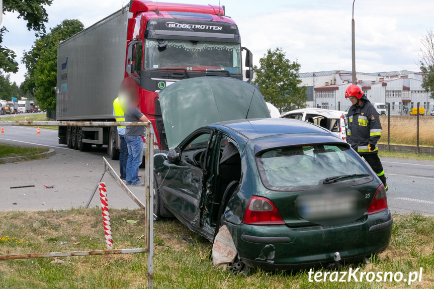 Zderzenie na ul. Podkarpackiej