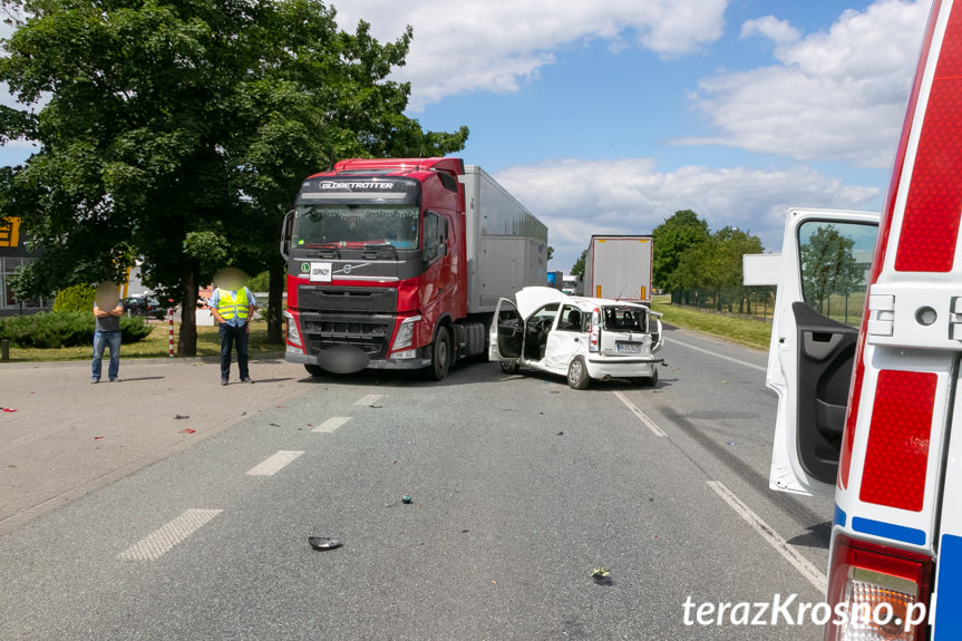 Zderzenie na ul. Podkarpackiej