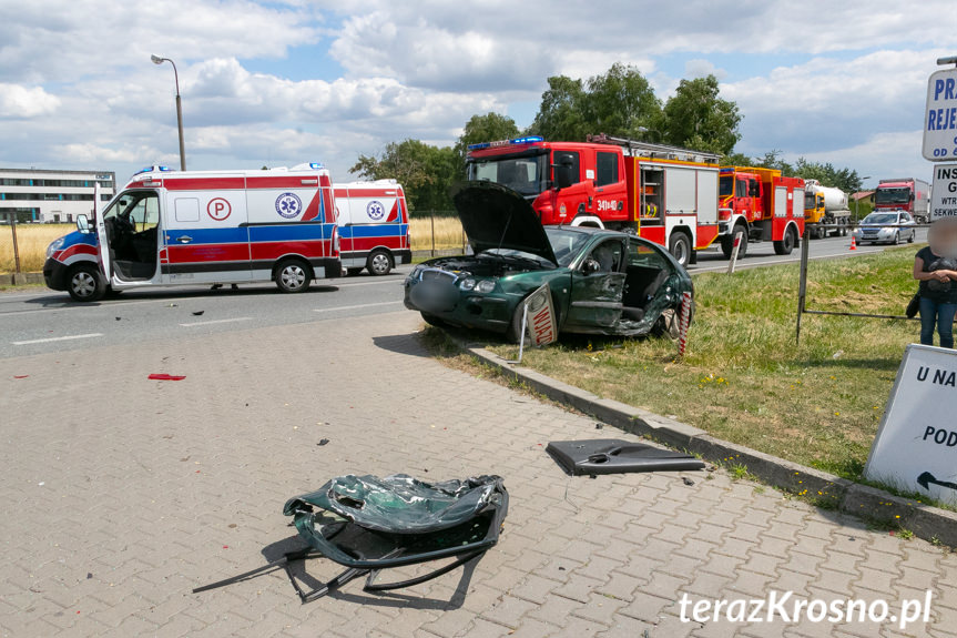 Zderzenie na ul. Podkarpackiej