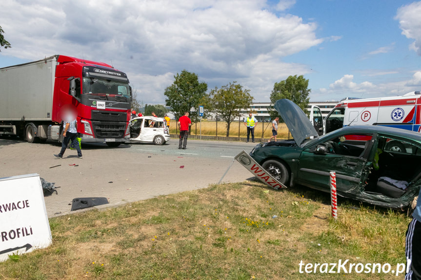 Zderzenie na ul. Podkarpackiej