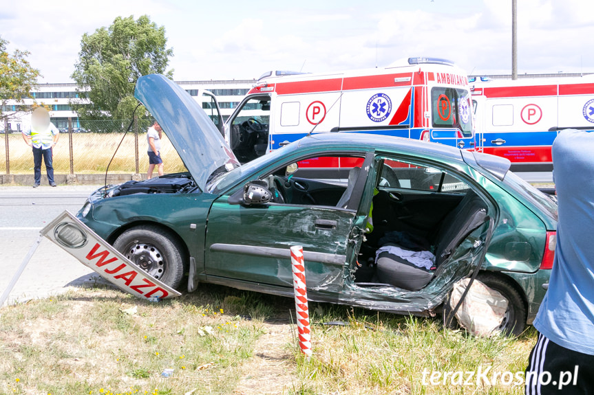 Zderzenie na ul. Podkarpackiej