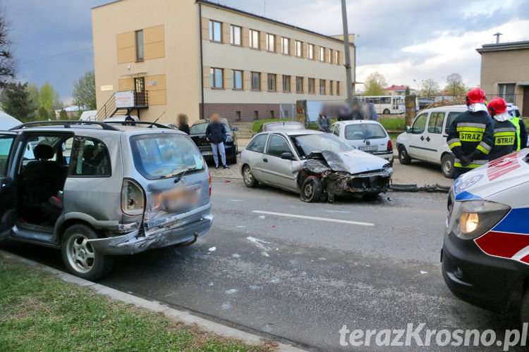 Zderzenie na ul. Tysiąclecia