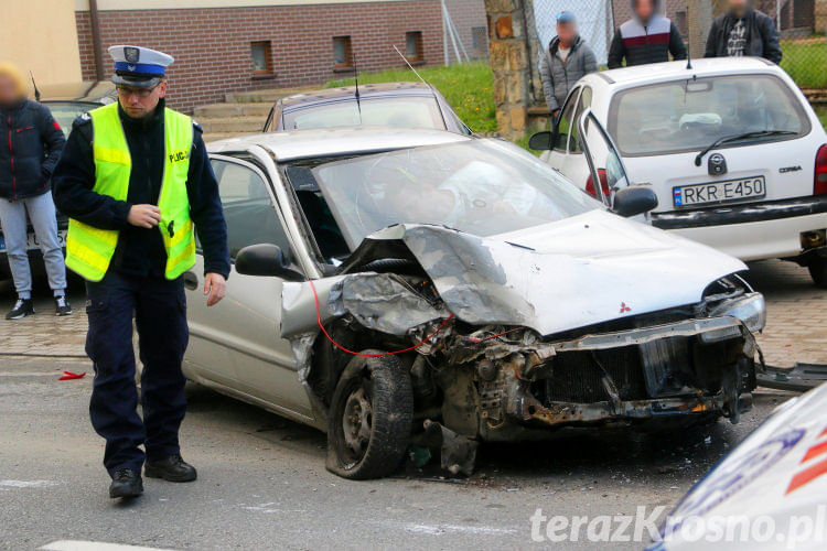 Zderzenie na ul. Tysiąclecia