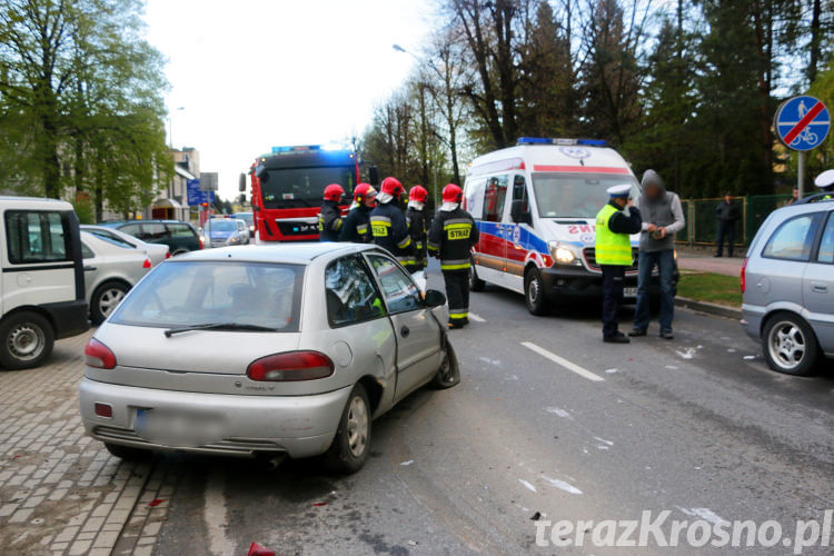 Zderzenie na ul. Tysiąclecia