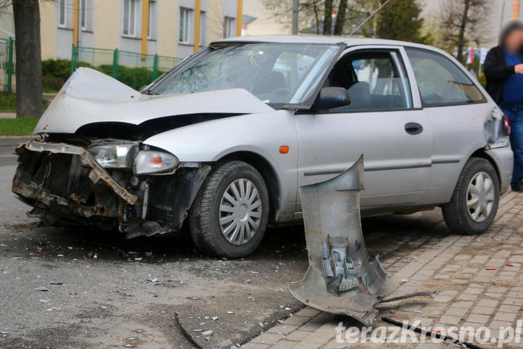 Zderzenie na ul. Tysiąclecia