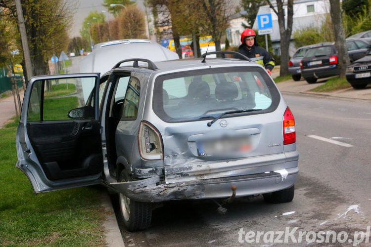 Zderzenie na ul. Tysiąclecia