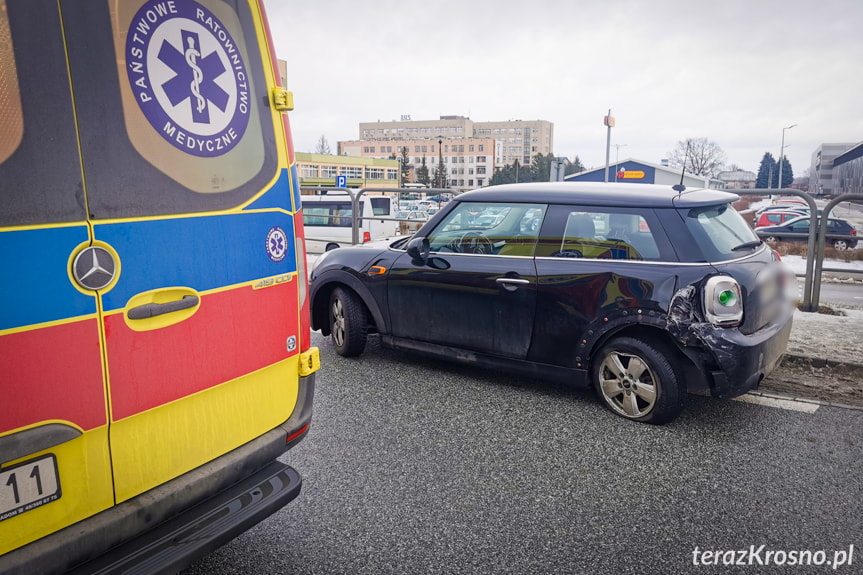 Zderzenie na ulicy Podkarpackiej w Krośnie