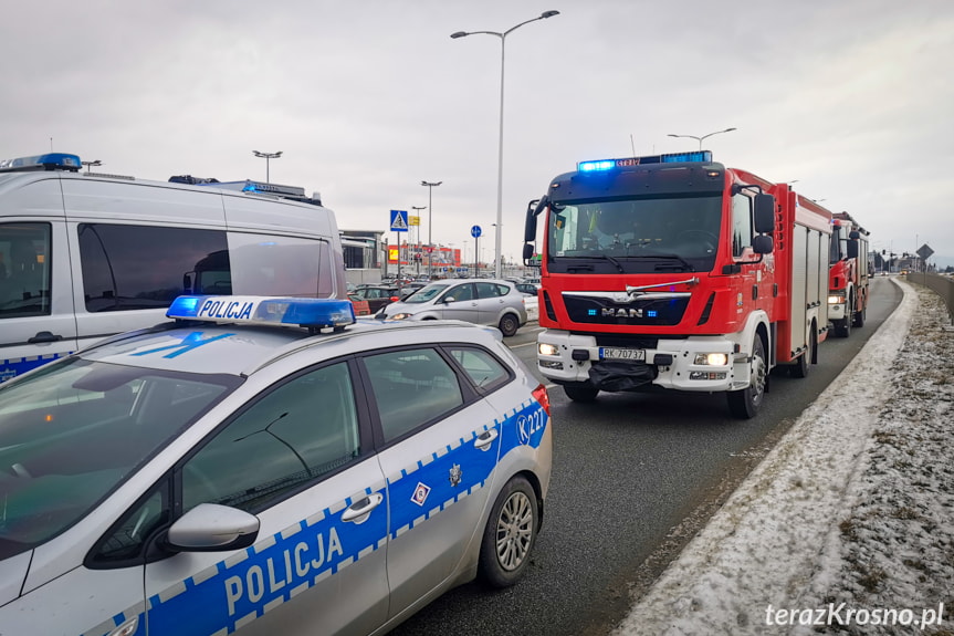 Zderzenie na ulicy Podkarpackiej w Krośnie