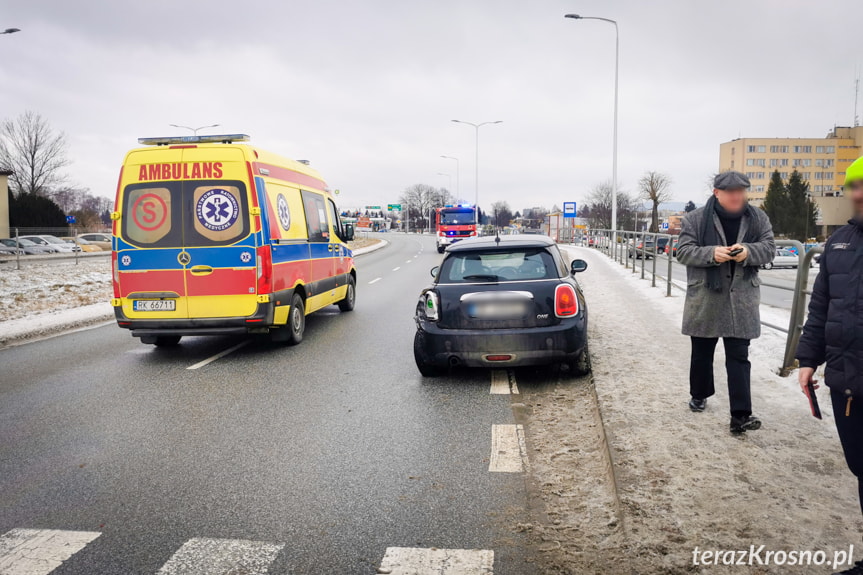 Zderzenie na ulicy Podkarpackiej w Krośnie