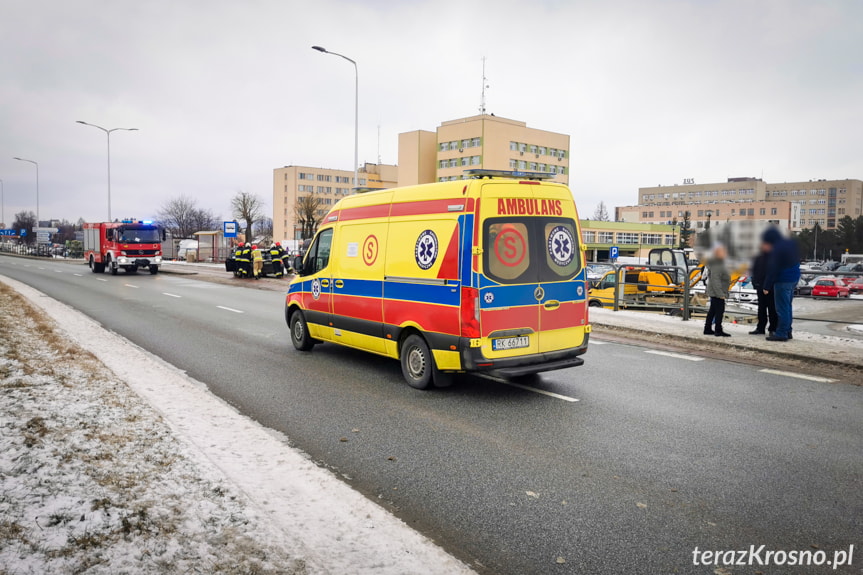 Zderzenie na ulicy Podkarpackiej w Krośnie