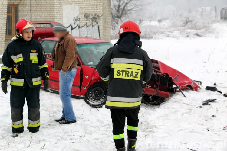 Zderzenie samochodu i pociągu w Jedliczu