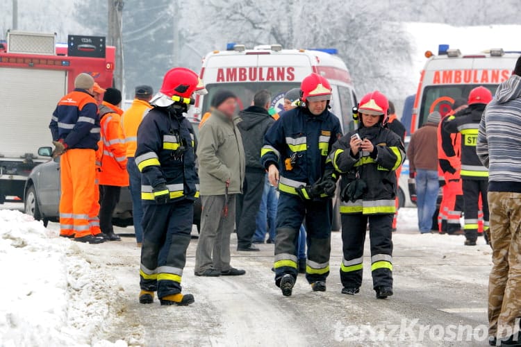 Zderzenie samochodu i pociągu w Jedliczu