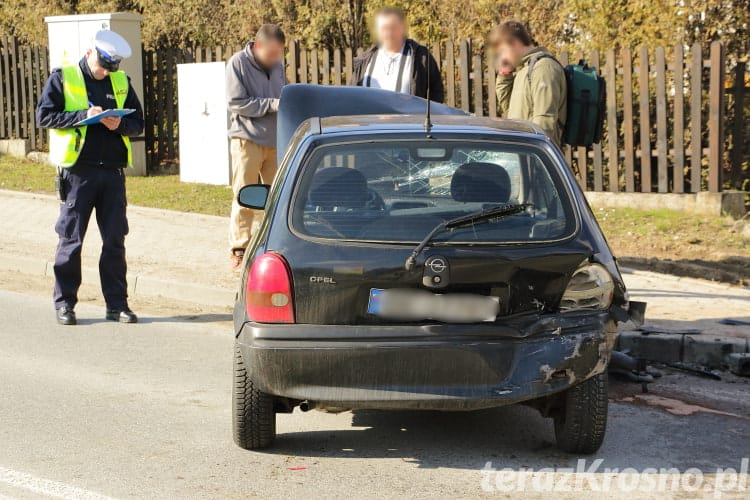 Zderzenie trzech samochodów na ul. Korczyńskiej