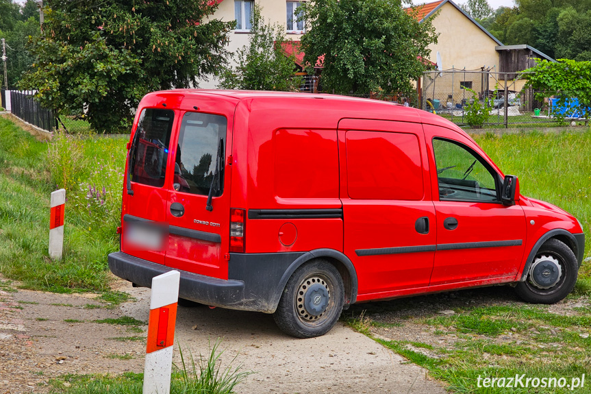 Zderzenie trzech samochodów w Chlebnej