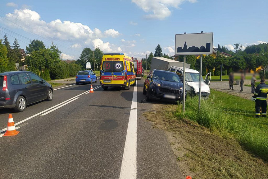 Zderzenie w Grabownicy Starzeńskiej