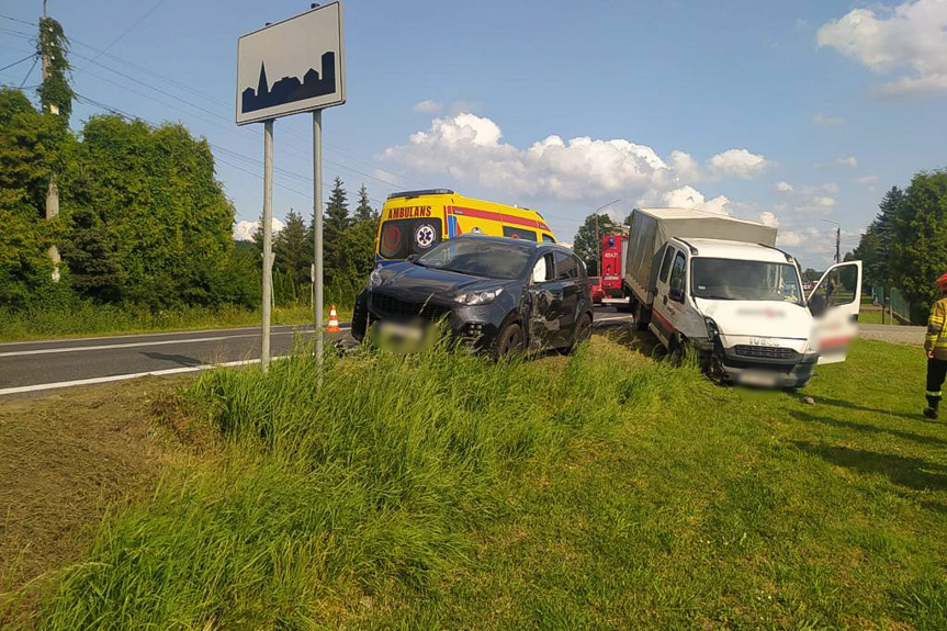 Zderzenie w Grabownicy Starzeńskiej