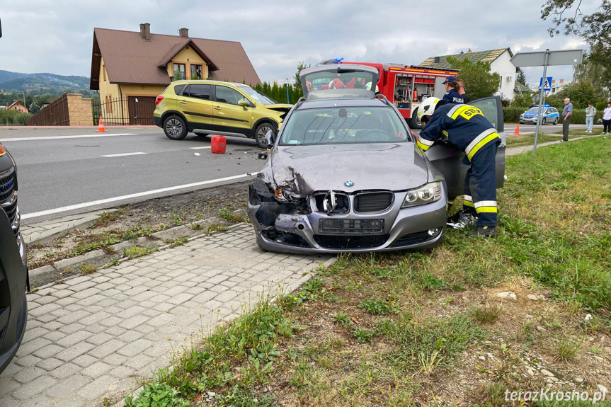 Zderzenie w Korczynie