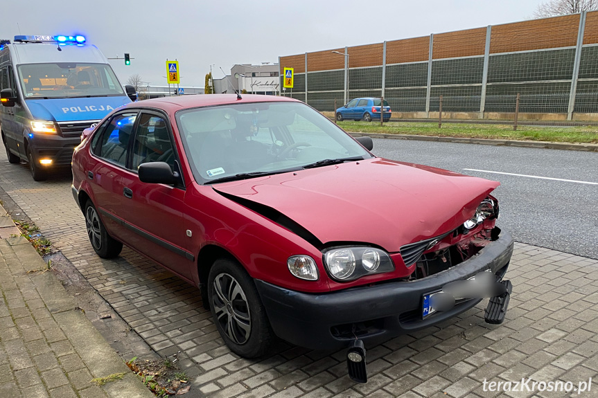 Zderzenie w Krośnie na Podkarpackiej