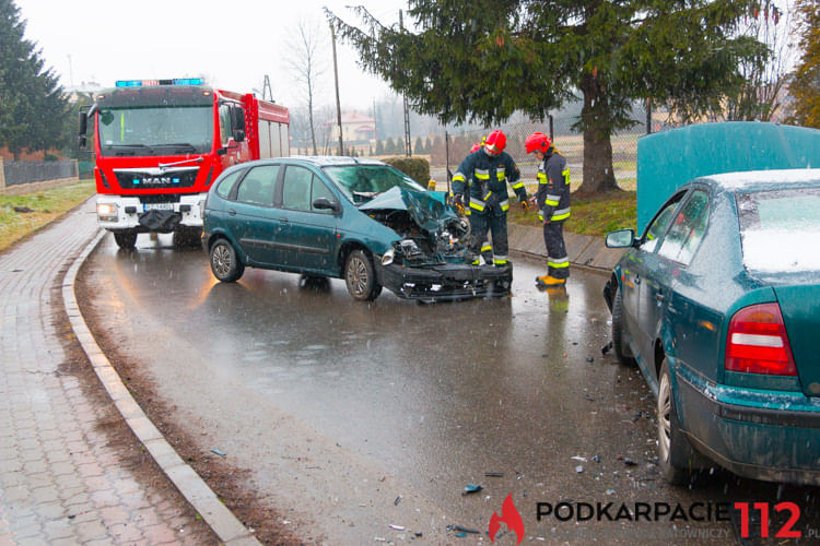 Zderzenie w Odrzykoniu