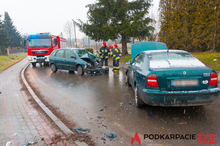 Zderzenie w Odrzykoniu