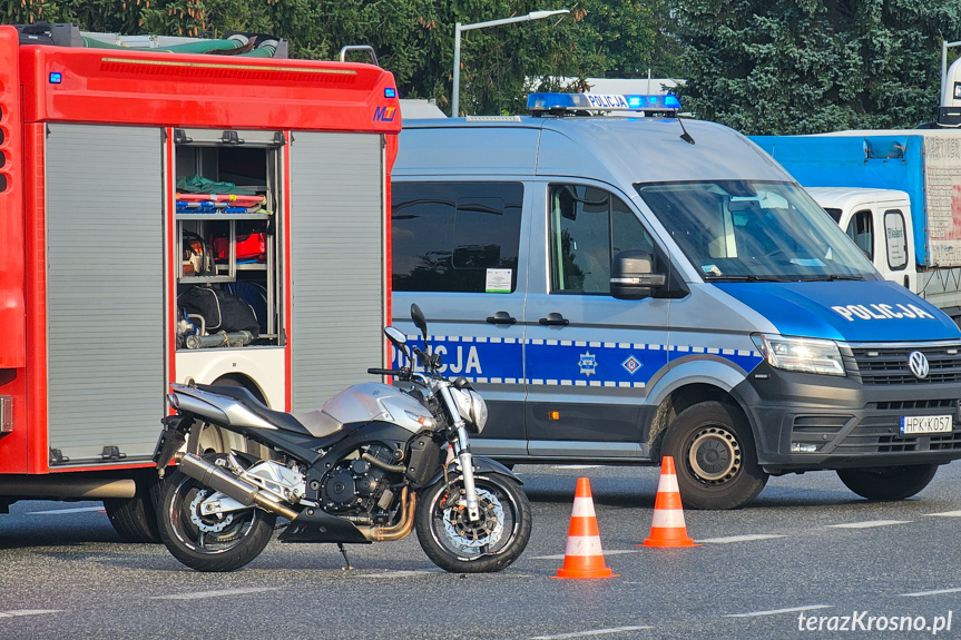 Zderzenie z motocyklistą