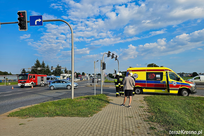 Zderzenie z motocyklistą